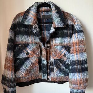 Plaid Multicolor Women's Jacket